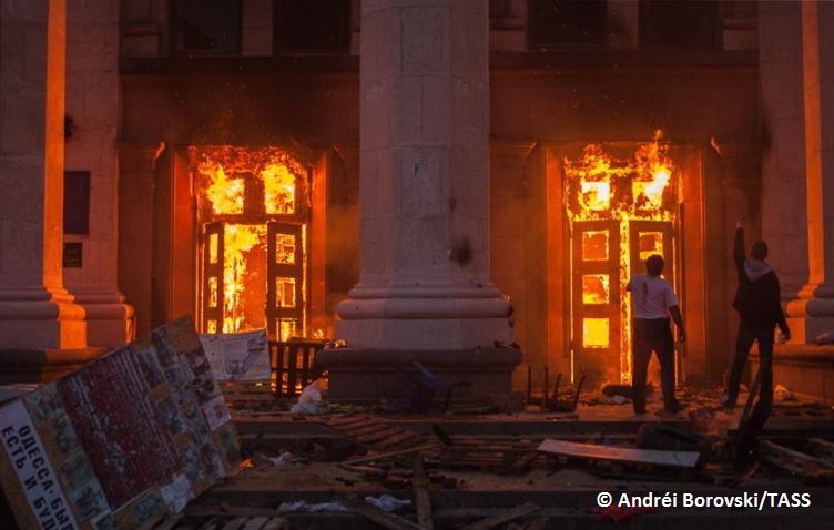 Europa declara culpable a Ucrania por la Masacre de Odesa